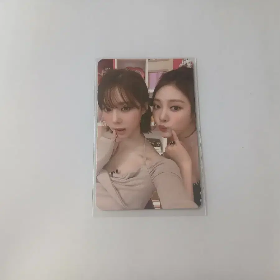 에스파 스파이시 윈터 닝닝 유닛포카