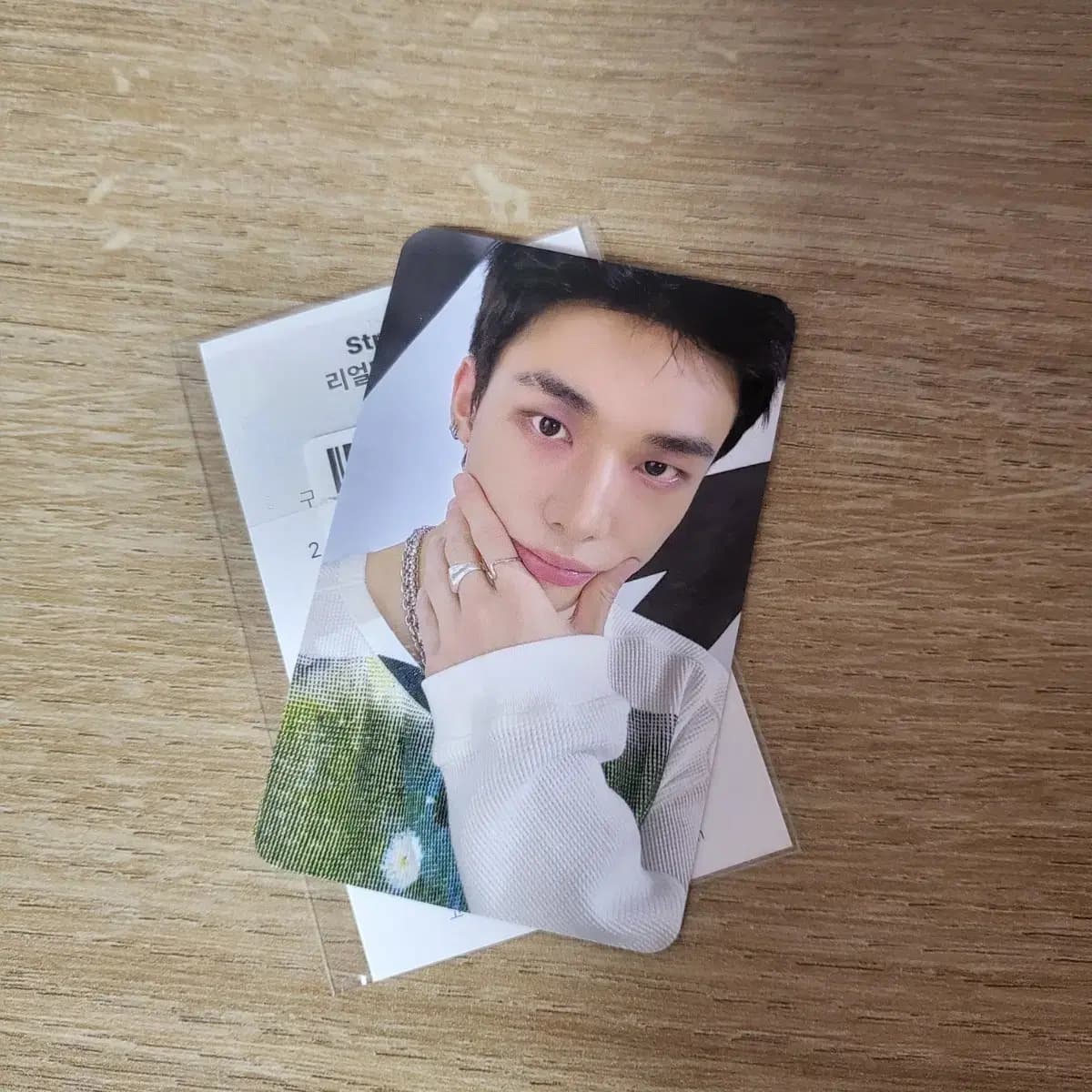 스키즈 현진 도미네이트 특전 리얼터치 포카 판매