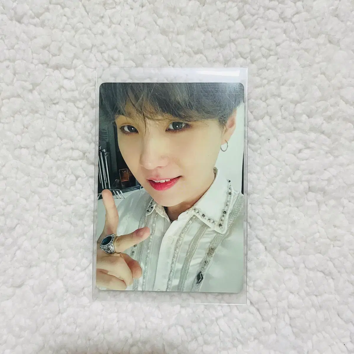방탄소년단 럽셀 스픽콘 반지 미니포카 윤기 슈가