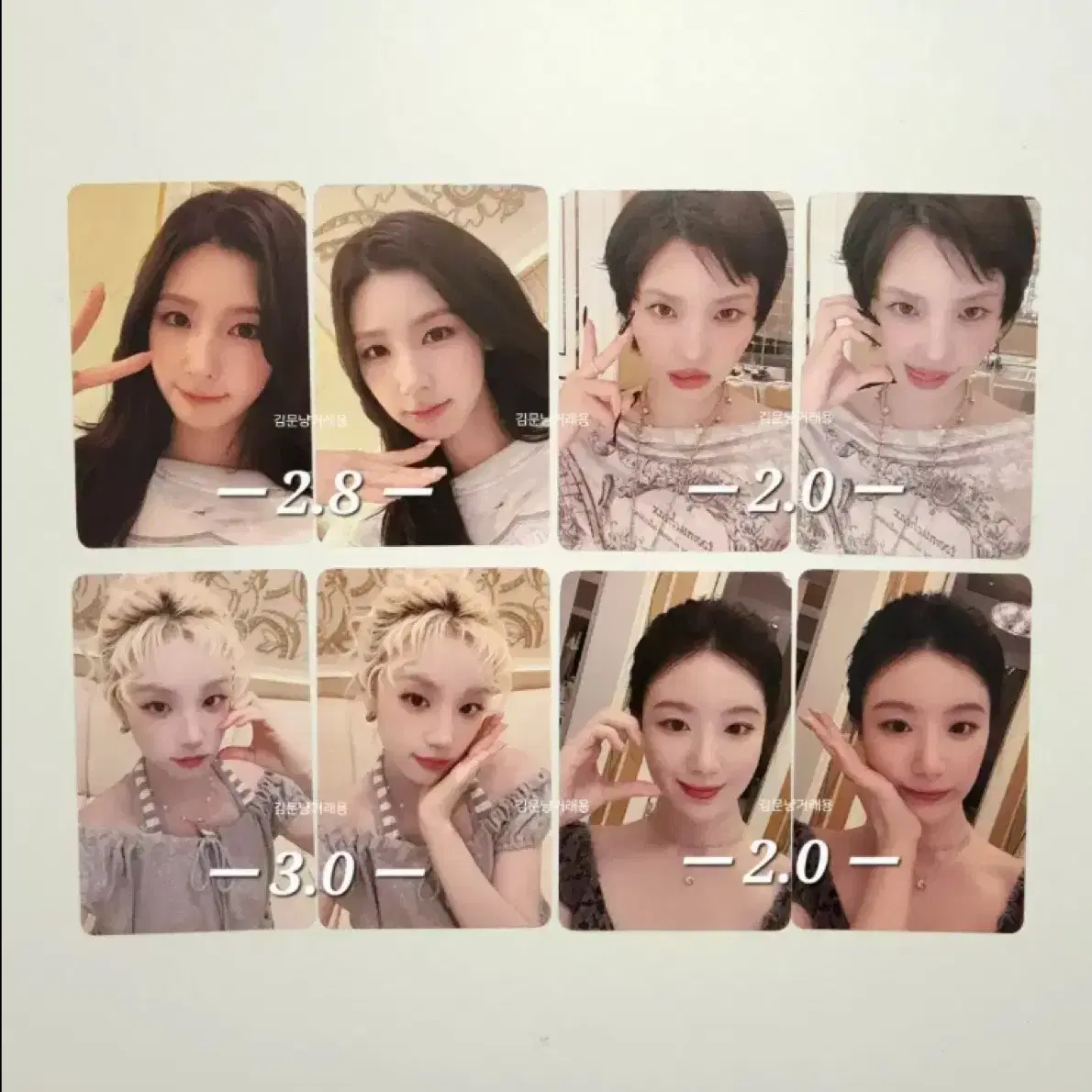 여자아이들 아이들 굿띵 팝머치 popmerch 미공포 포카 포토카드