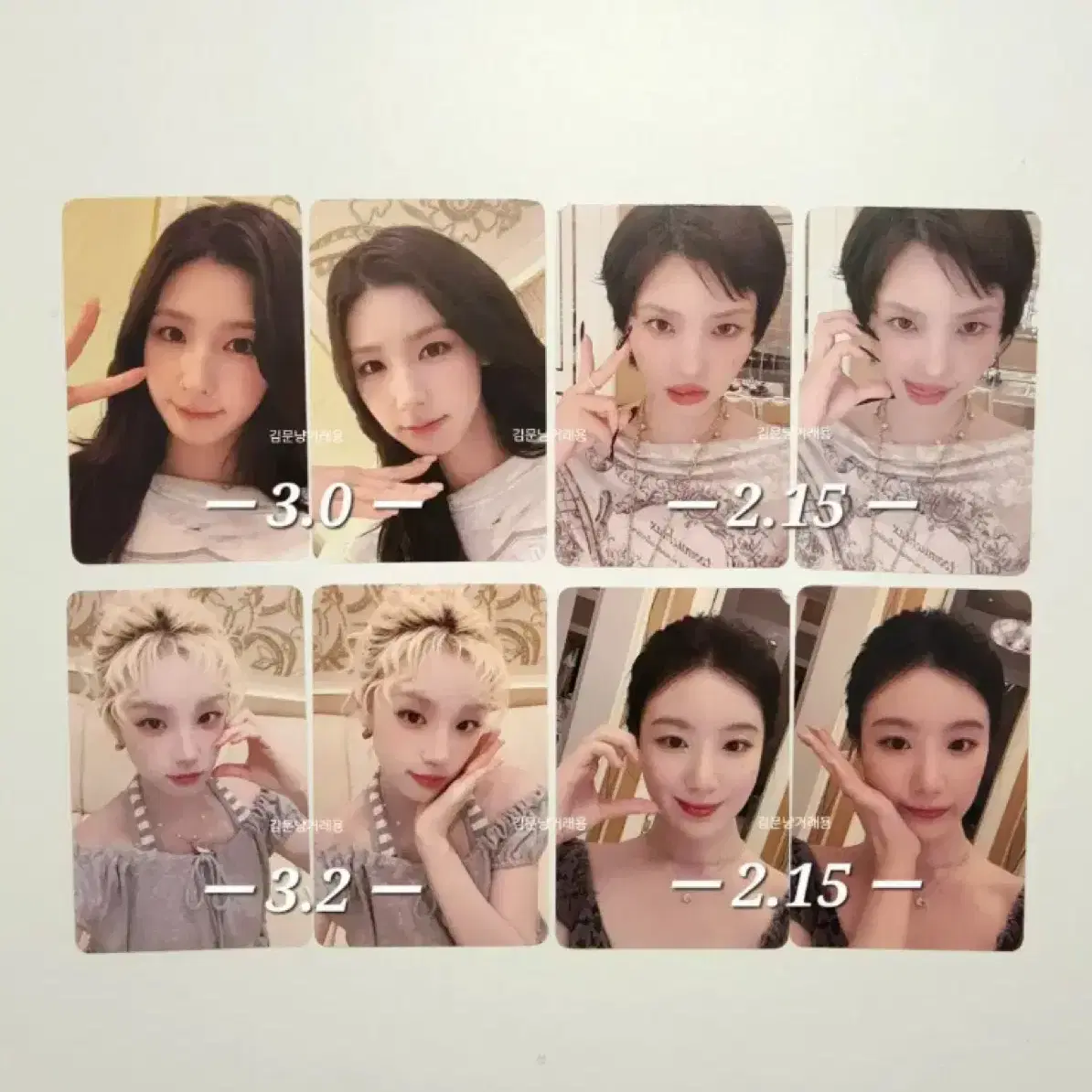 여자아이들 아이들 굿띵 팝머치 popmerch 미공포 포카 포토카드 2