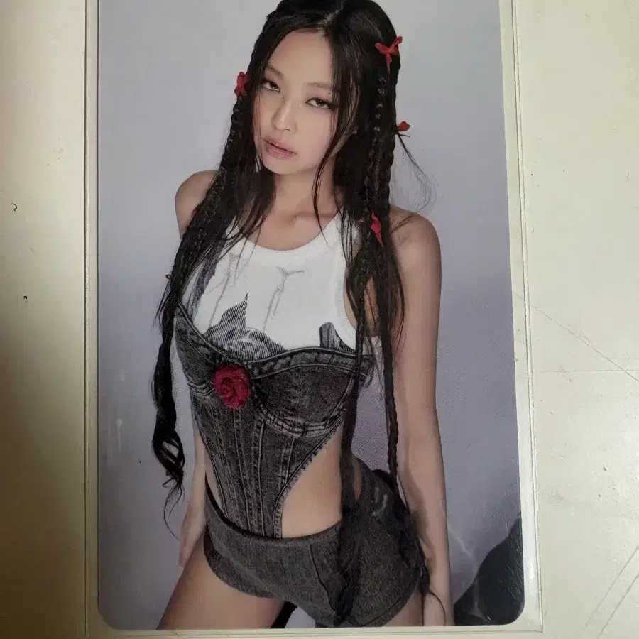 블랙핑크 위버스 특전 포카 제니 1