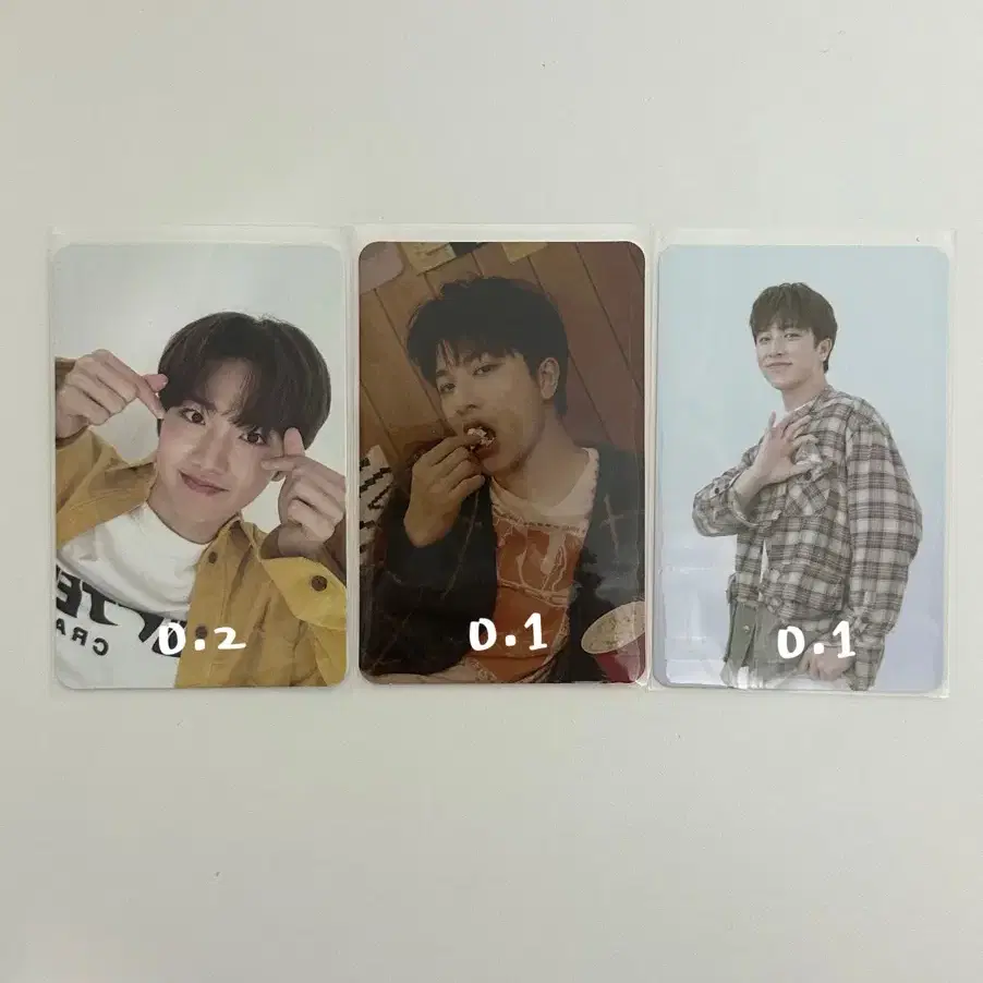 트레저 정규 1집 포토카드 준규 소정환 1