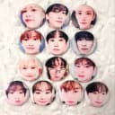3배 세븐틴 비공굿 포카 도무송 말랑핀뱃지 포토카드 2
