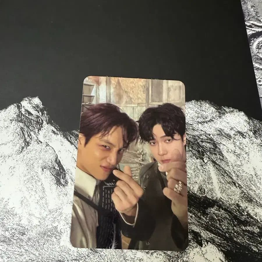 엑소 유닛 포토카드 교환(카이 세훈 > 디오 카이)