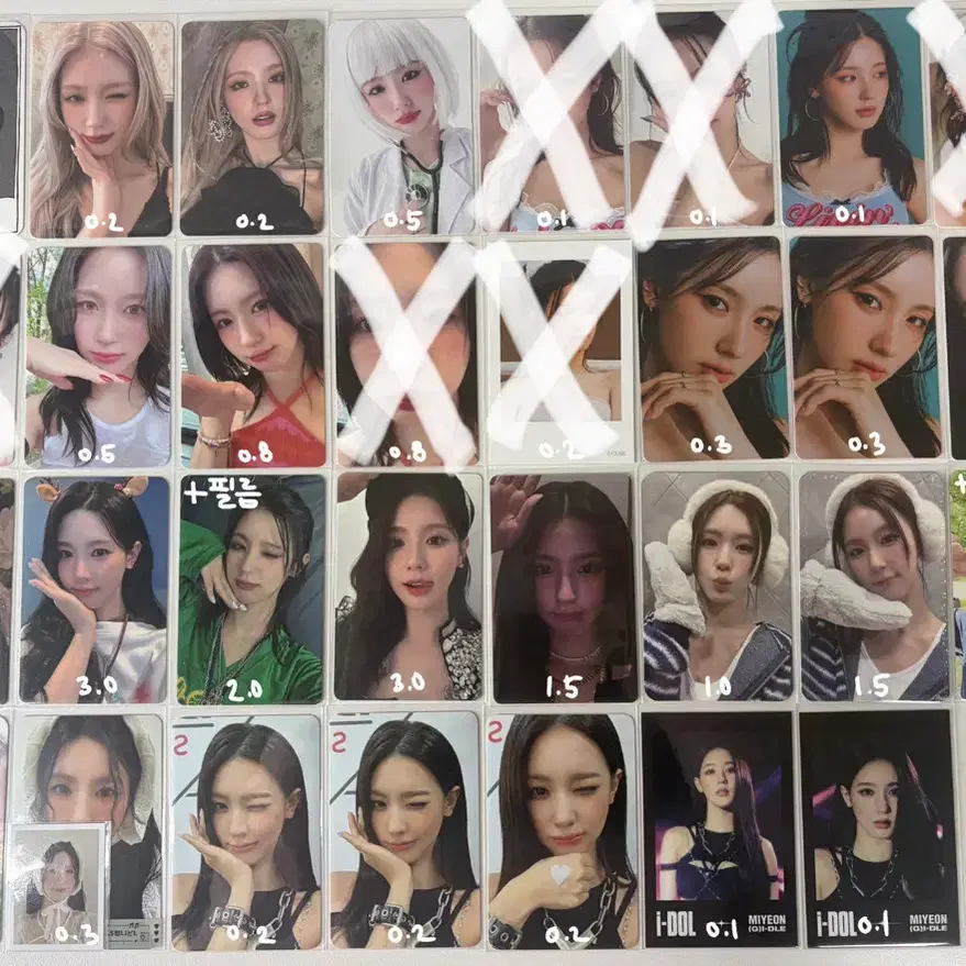 사진많음)아이들 포카] 여자아이들급처양도분철우기미연민니소연슈화