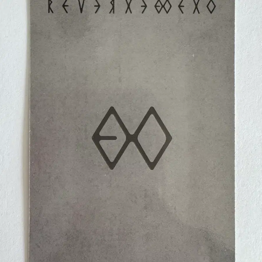 EXO 리버스 디오/레이 유닛 포토카드 2