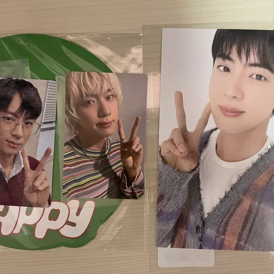 BTS 방탄 진 JIN 석진 해피 일본 JPFC 유니버설 포카,엽서