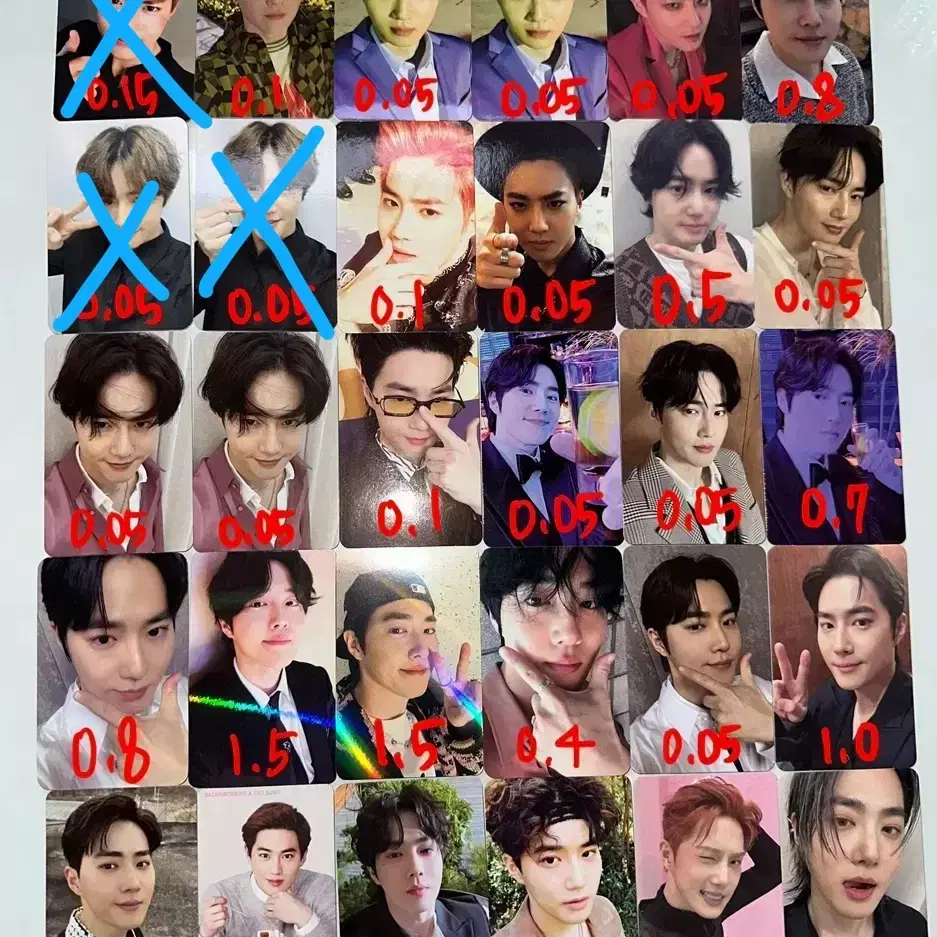 엑소 exo 포토카드 포카 photocard 1