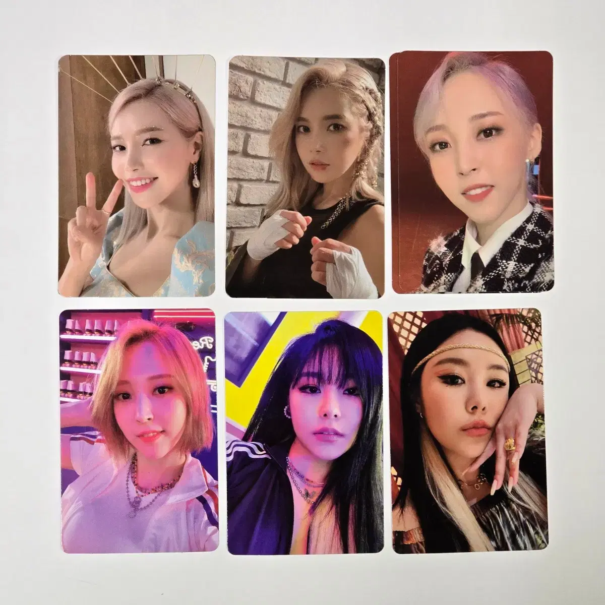 마마무 솔라 문별 휘인 화사 앨범 포카 4