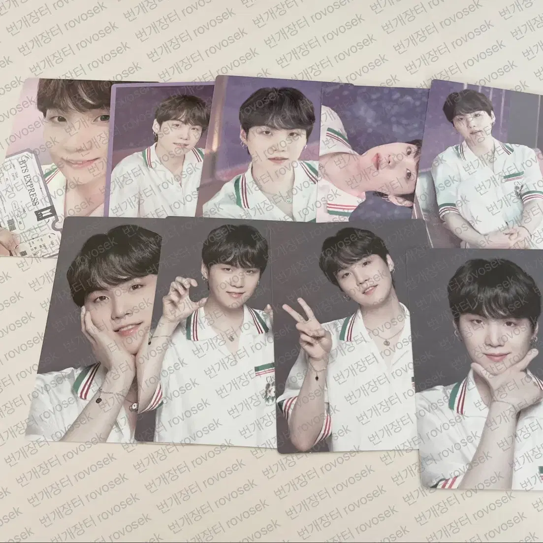 방탄 정국 뷔 지민 알엠 슈가 제이홉 진 유닛포함 소우주 미니포카 드볼 7