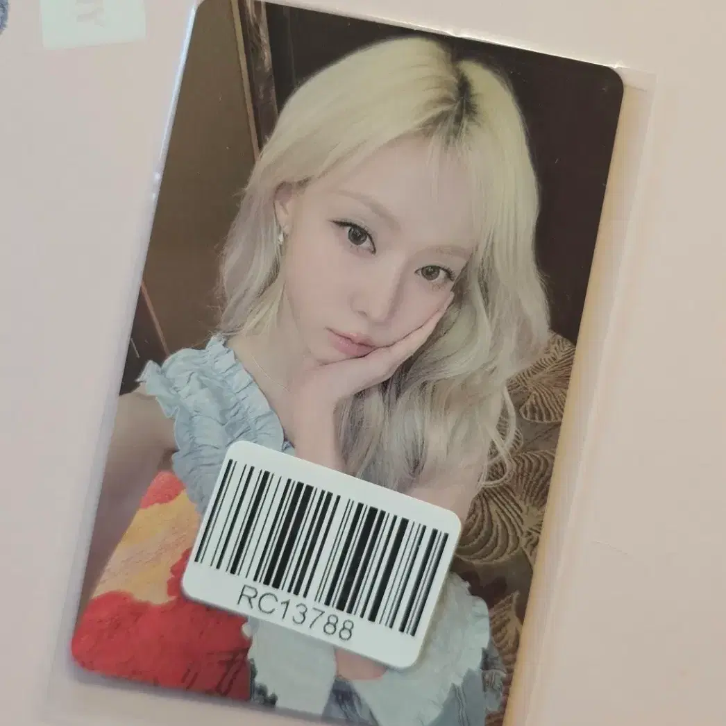 에스파 윈터 아마겟돈 kms 팬싸 당첨자 포카 카페 대면 영통 1