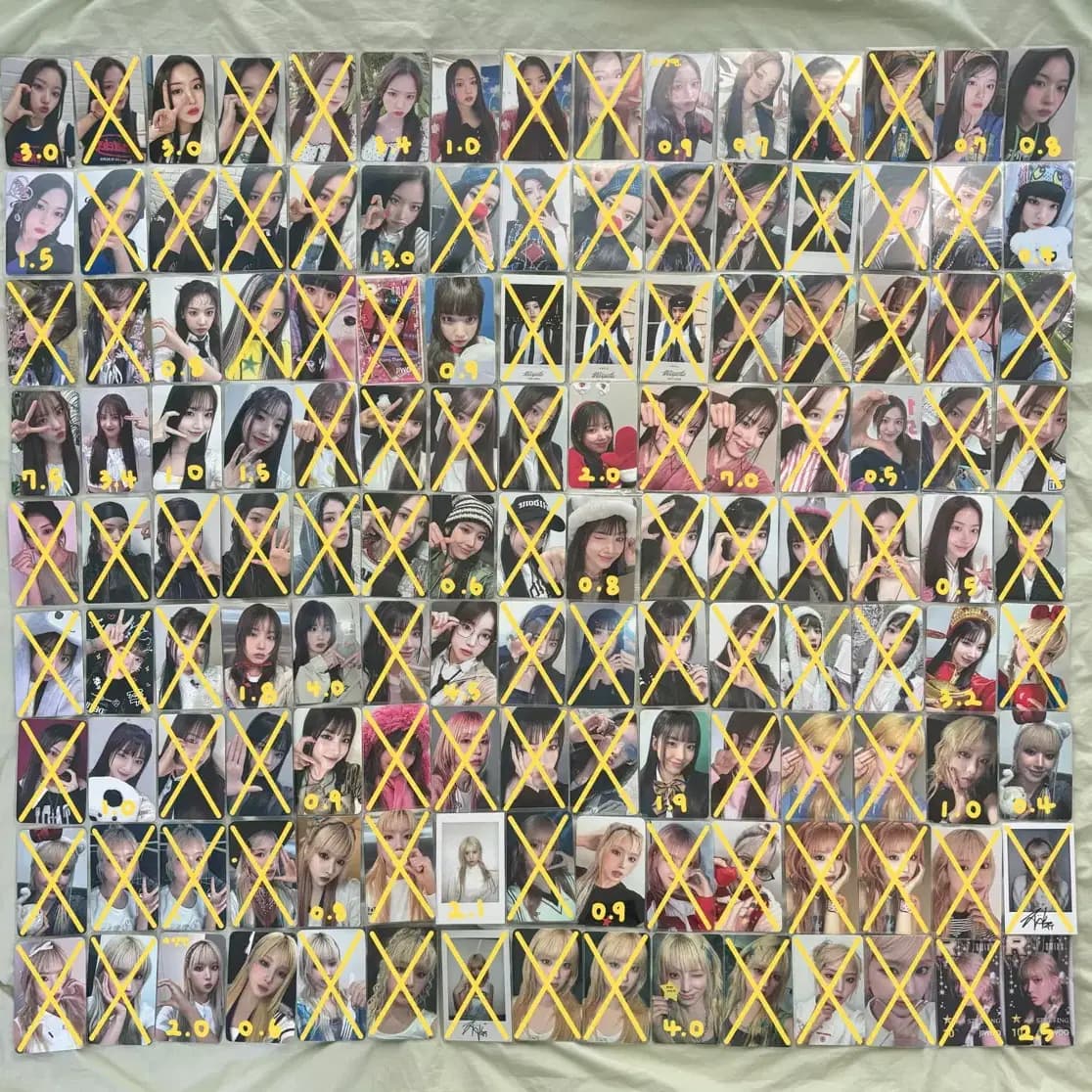 엔믹스 굿즈 양도ㅣ포카 미공포 럭드 특전 릴리 해원 설윤 배이 지우 규진 3
