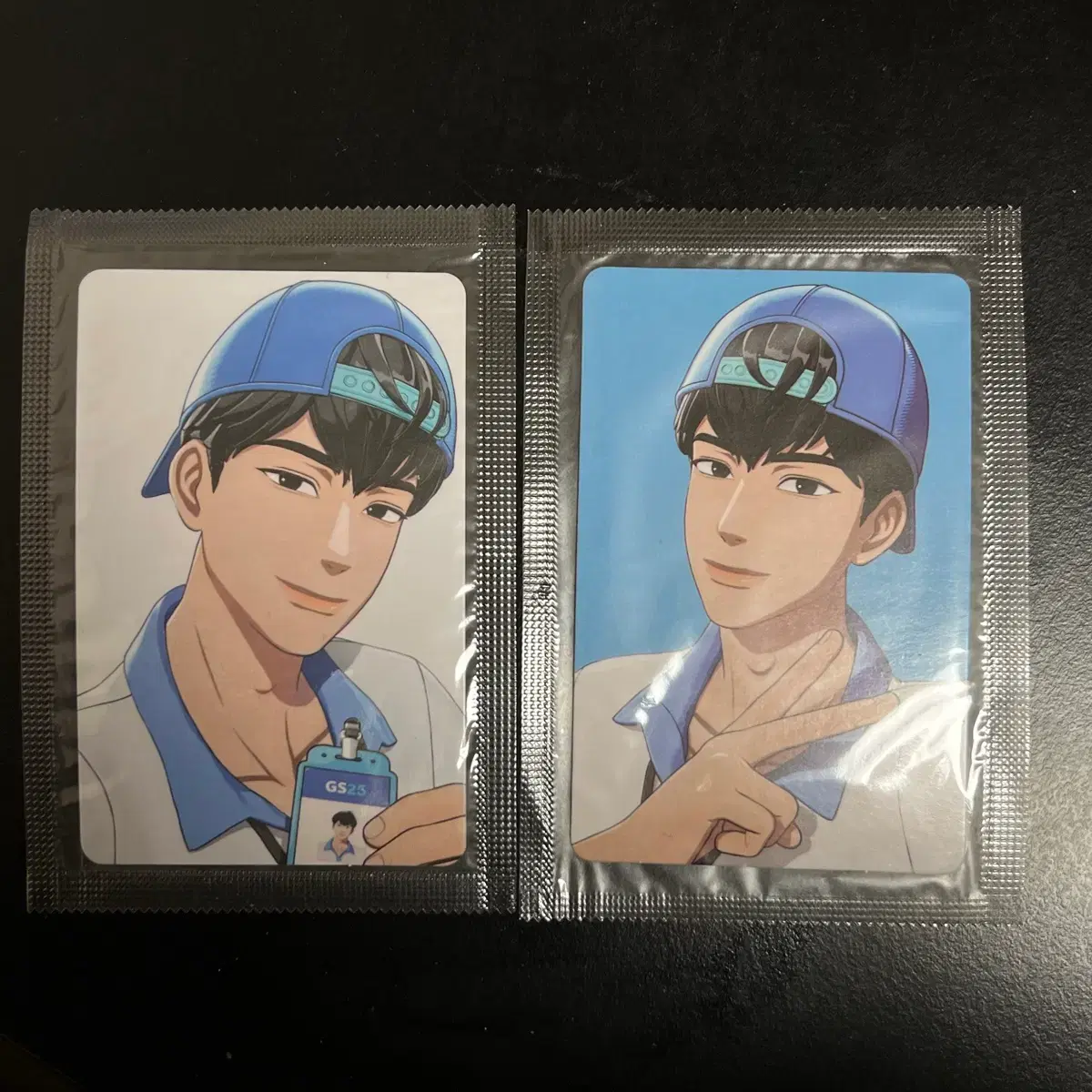 플레이브 하민 gs25 꼬깔콘포카