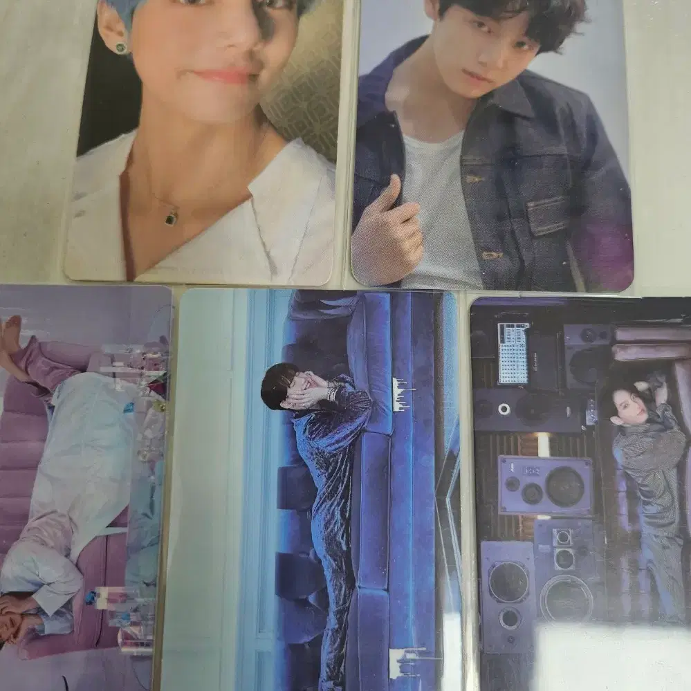 방탄 포카 판매 진 슈가 태형 정국 맵솔 페르소나 Tear BE 1