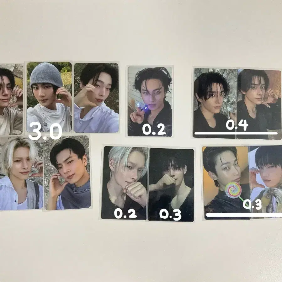ENHYPEN 엔하이픈 더씬 베니쉬 앨범 쇼케이스 단체 포카 양도판매