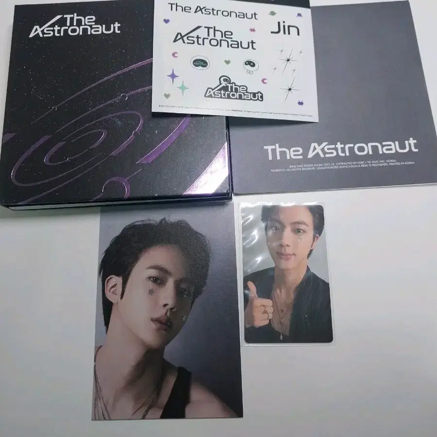 BTS 진 The Astronaut 앨범 + 진 포토카드 포카 김석진
