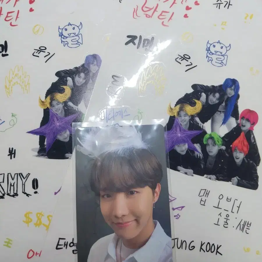 방탄소년단 맵오브더소울7 J-Hope 호석 포토카드 1