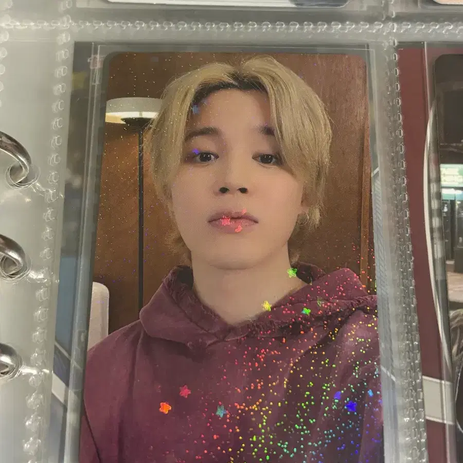 방탄소년단 지민 bts jimin 뮤즈 muse 일본 특전 포카 홀로그램