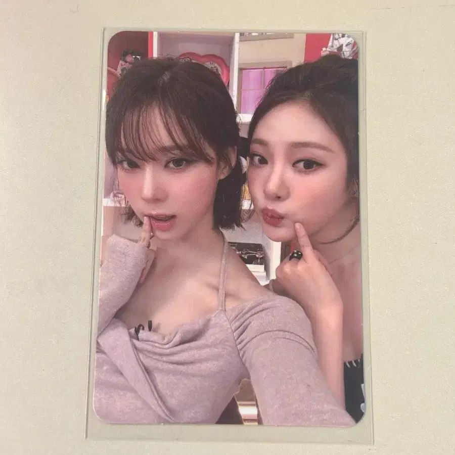 에스파 스파이씨 윈터 닝닝 유닛포카