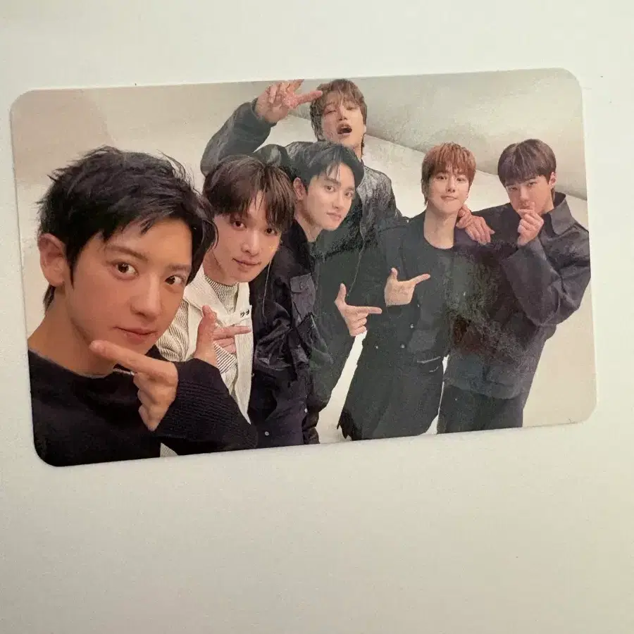 엑소 단체 포카