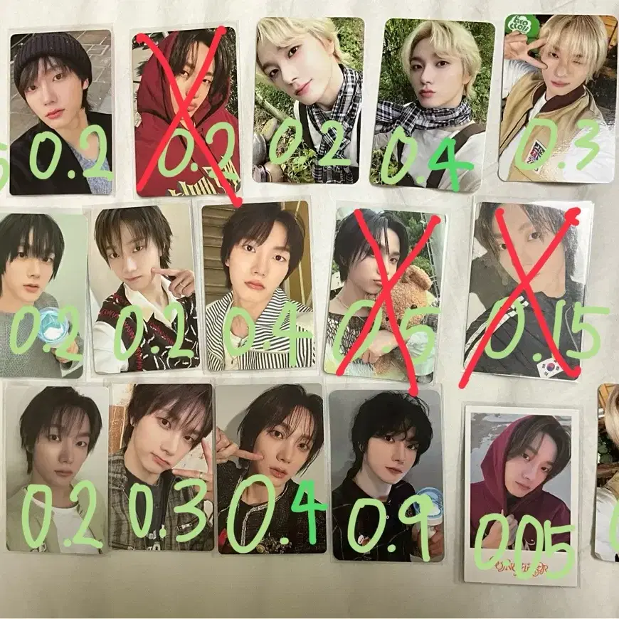 보이넥스트도어 성호 재현 태산 이한 운학 포카 판매 1