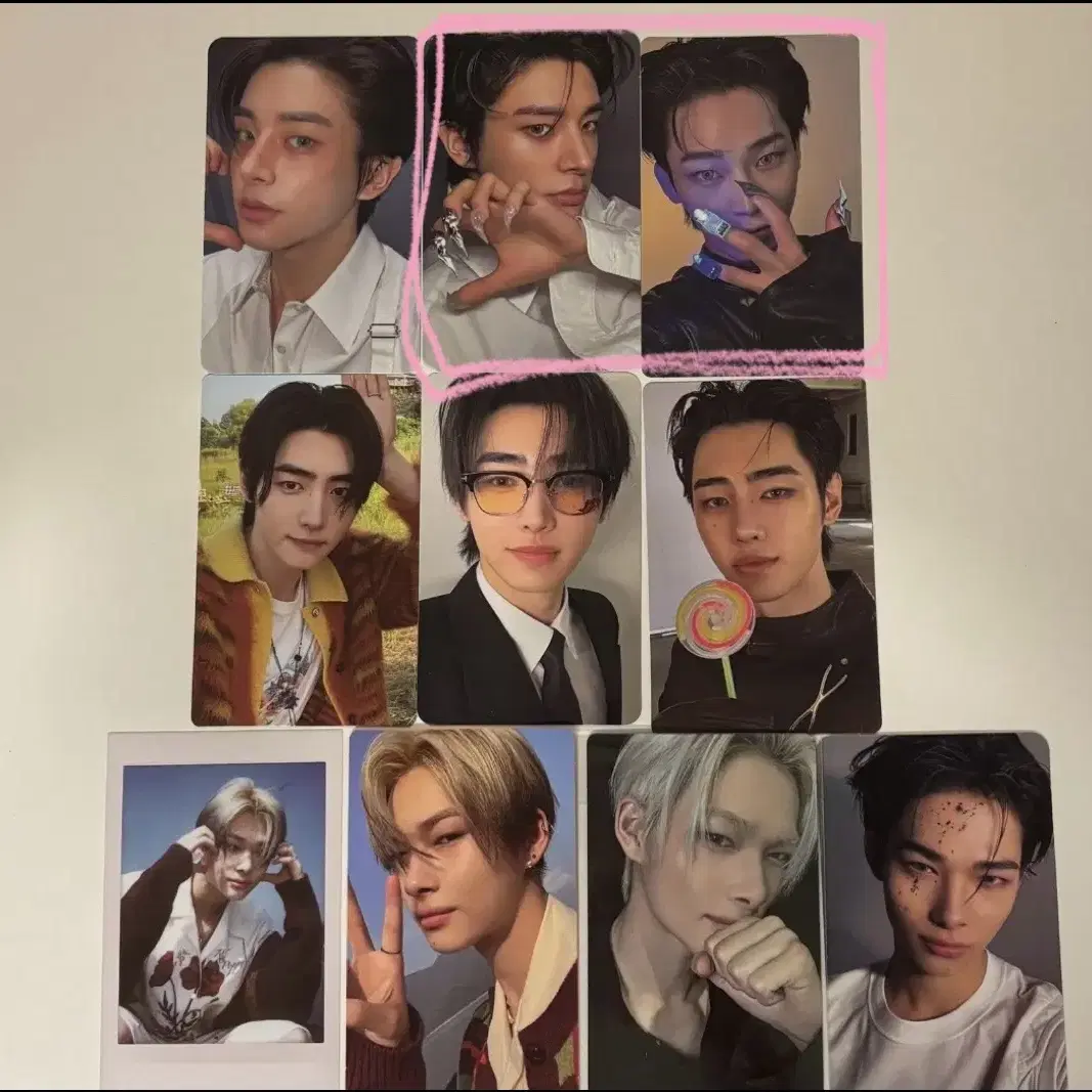 엔하이픈 제이크 선우 성훈 니키 포카 포토카드 나이프 디자이어 1