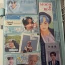 (탈덕처분)세븐틴 문준휘 포카 제발 사가주세요 하늘색마카롱바인더 1