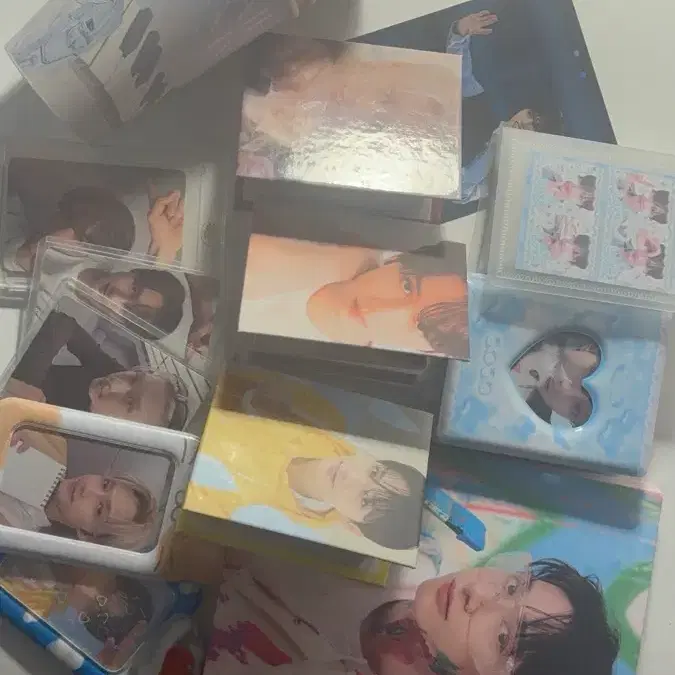 (탈덕처분)세븐틴 문준휘 포카 제발 사가주세요 하늘색마카롱바인더 3