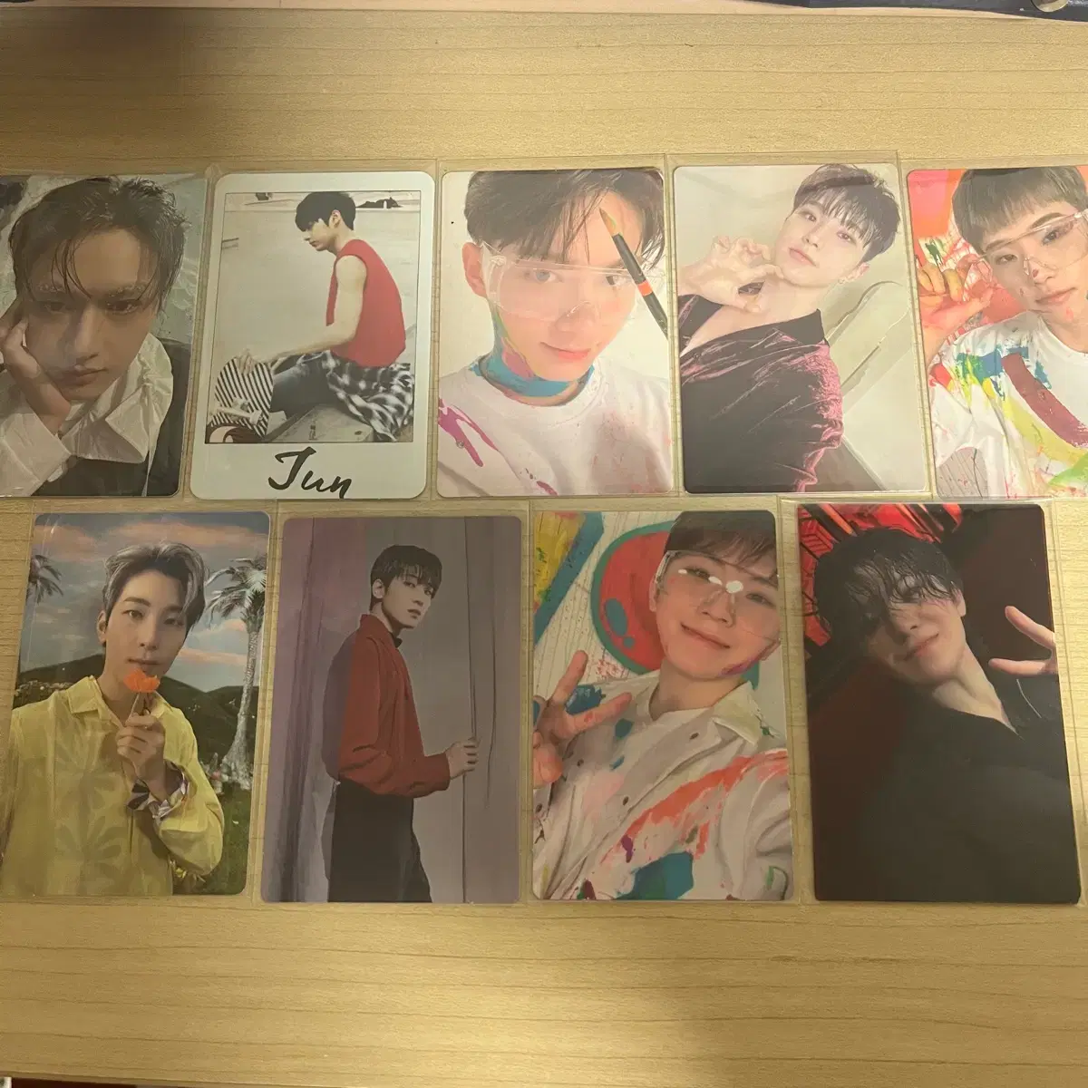 반택포) 세븐틴 포카 준휘 순영 원우 지훈 우지 호시 준 양도 민규 정한 1