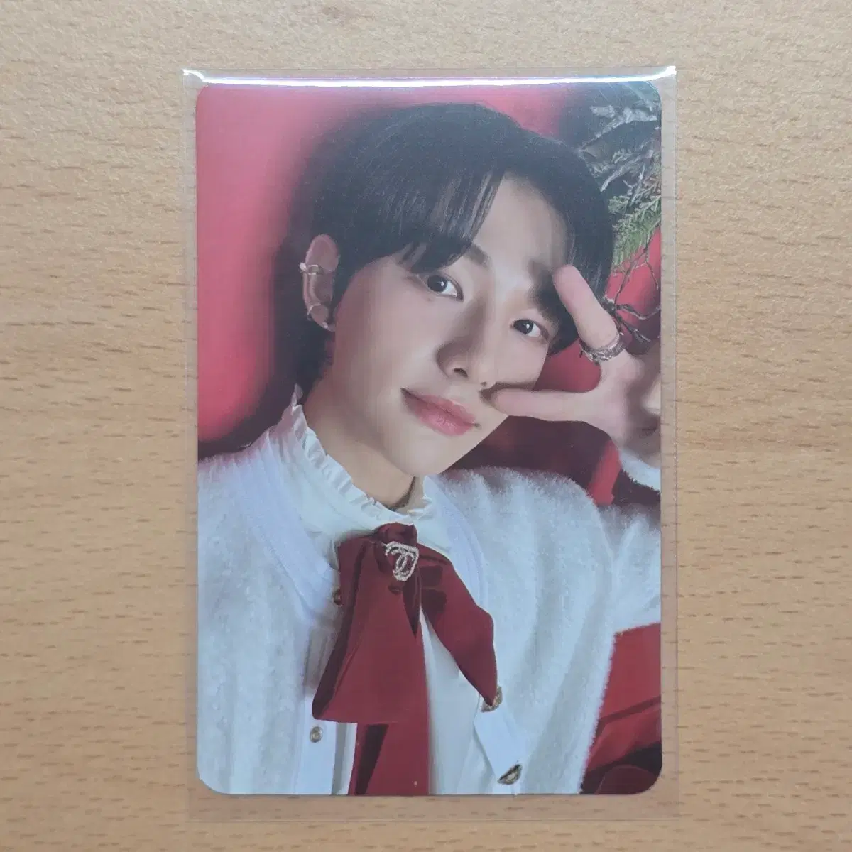 스키즈 skz 크이블 앨범 현진 포카