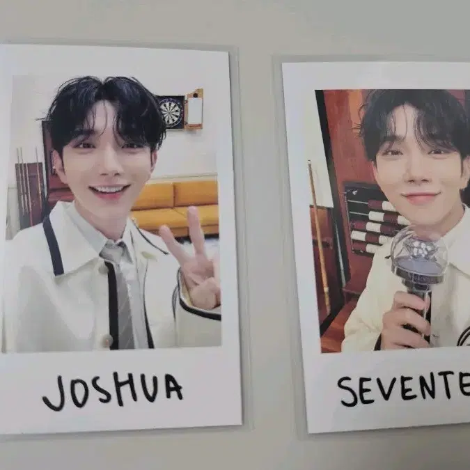 세븐틴 슈아 조슈아 홍지수홀리데이 인스턴트 포카 양도해요