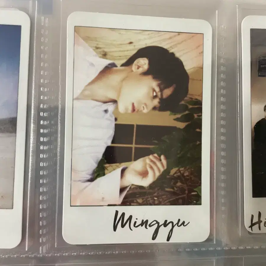 세븐틴 민규 울싶않 포카