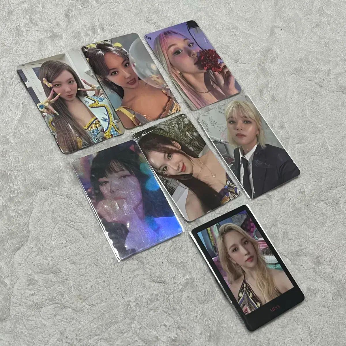 트와이스 나연 채영 정연 미나 사나 포카