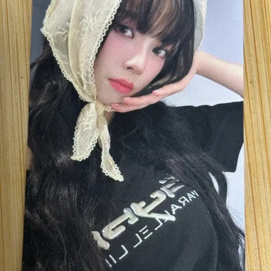 에스파 카리나 도쿄돔 도쿄 일본 투어 콘서트 한정 트레카 포카 포토카드
