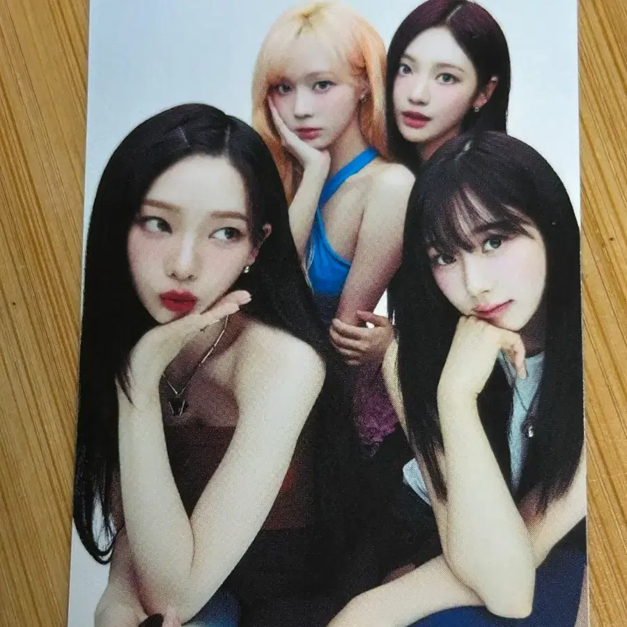 에스파 유닛 도쿄돔 도쿄 일본 투어 콘서트 한정 트레카 포카 포토카드
