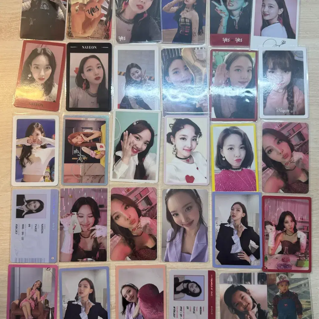 트와이스 포카  (나연정연모모사나지효미나다현채영쯔위) 4