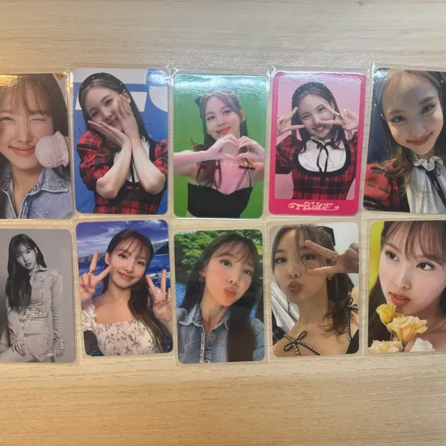 트와이스 포카  (나연정연모모사나지효미나다현채영쯔위) 5