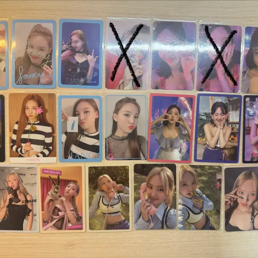 트와이스 포카  (나연정연모모사나지효미나다현채영쯔위) 6