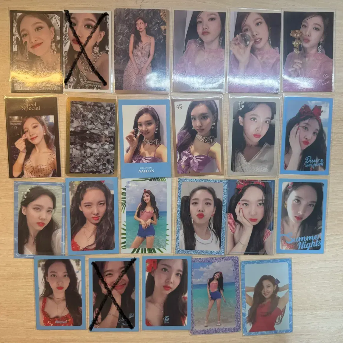 트와이스 포카  (나연정연모모사나지효미나다현채영쯔위) 7
