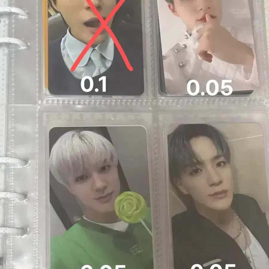 Nct 포카 양도,교환해요 제노재민마크해찬유타도영재현