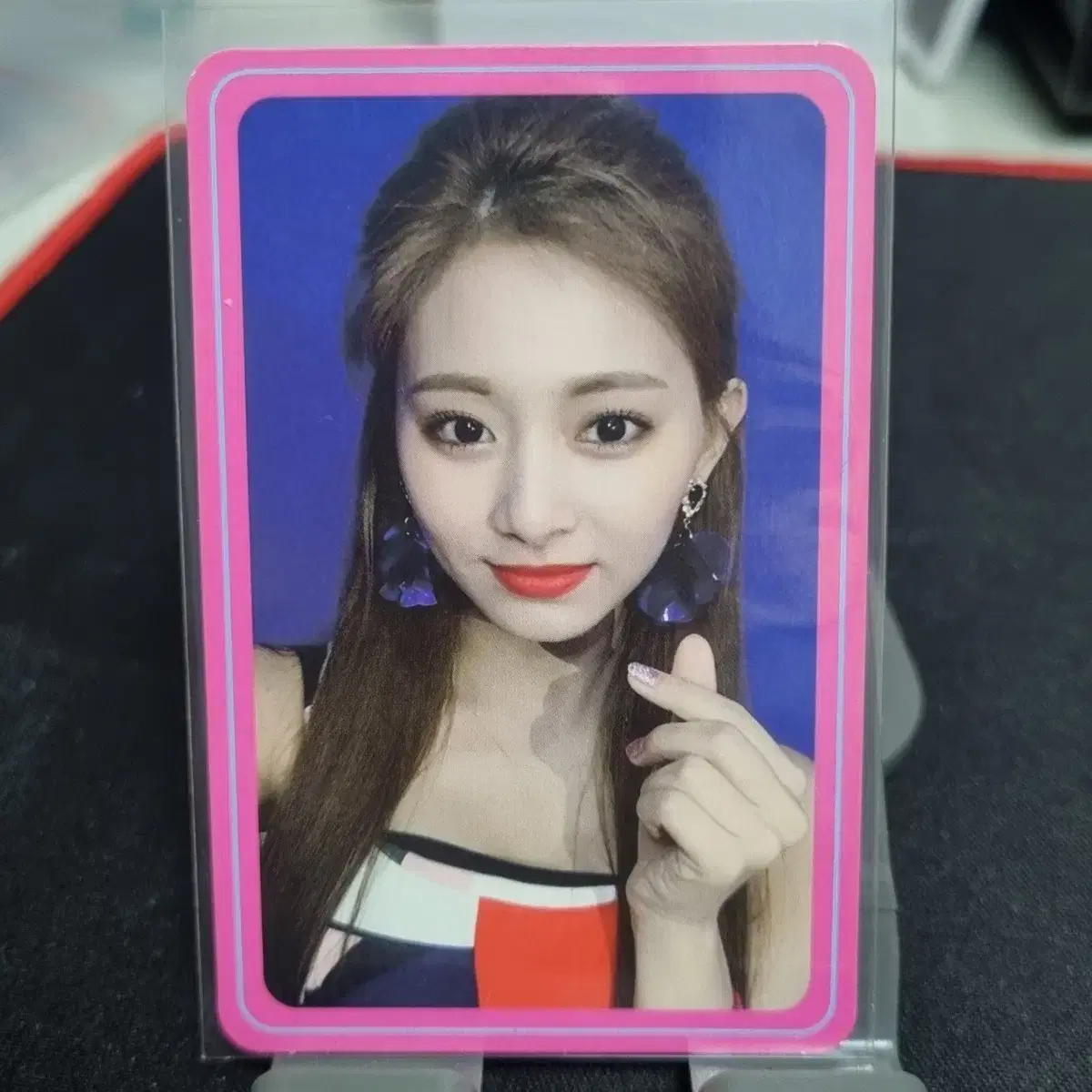 트와이스 쯔위 fancy you 포카