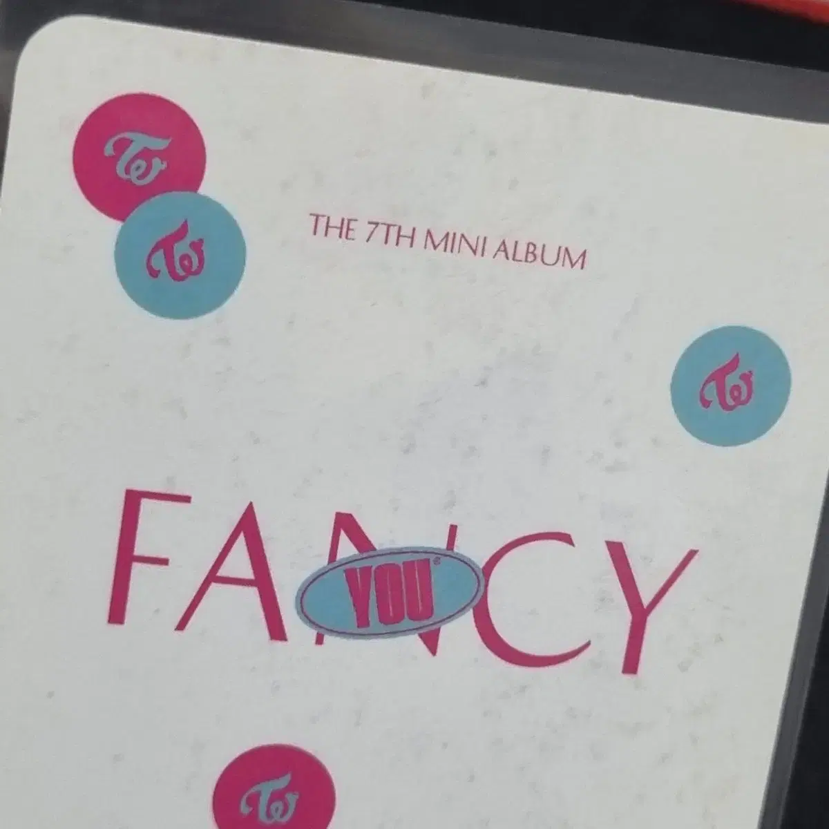 트와이스 쯔위 fancy you 포카 3