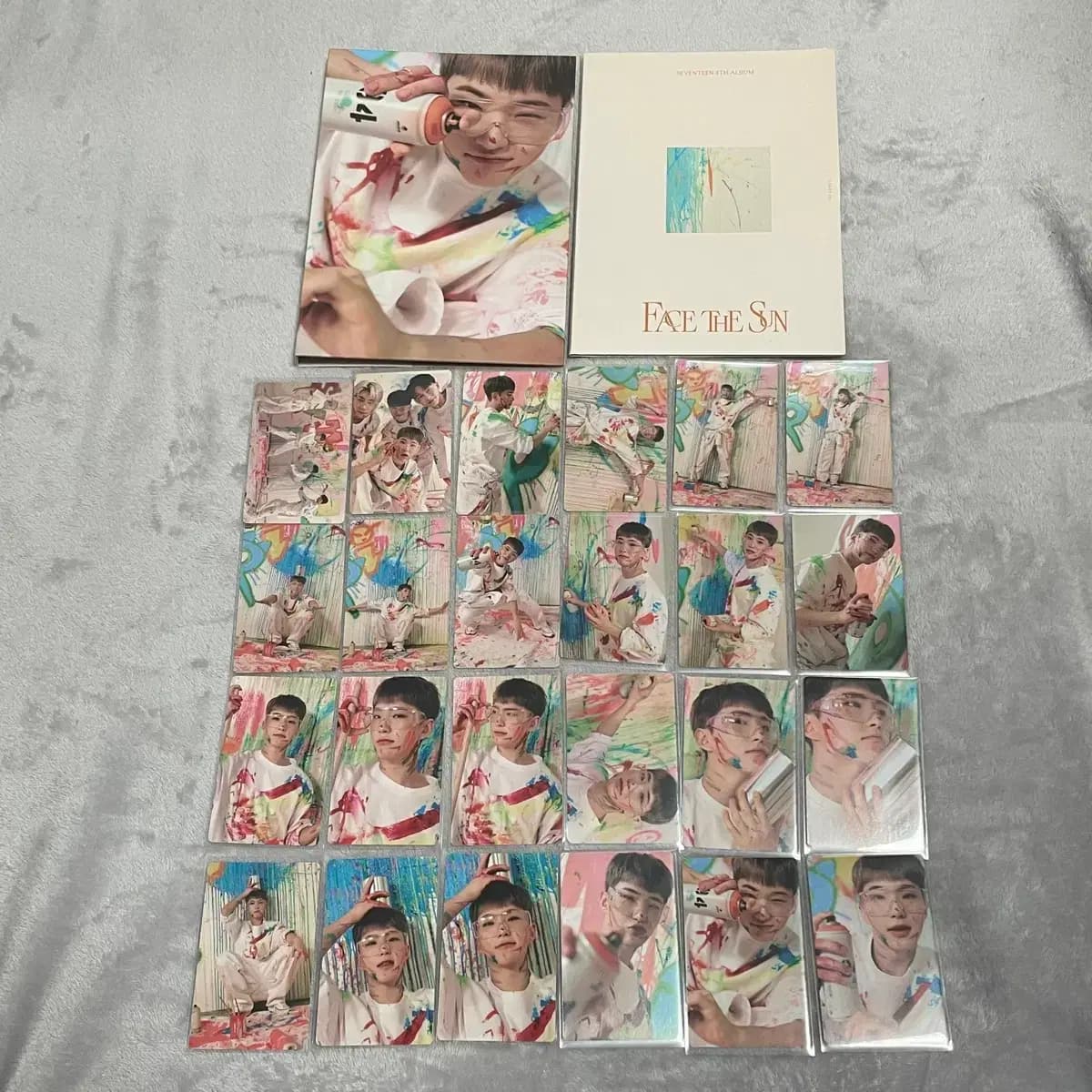세븐틴 호시 호찌 포카 탑꾸 홀더 일본 트레카 앨범 캐럿반 페더썬 fml 6