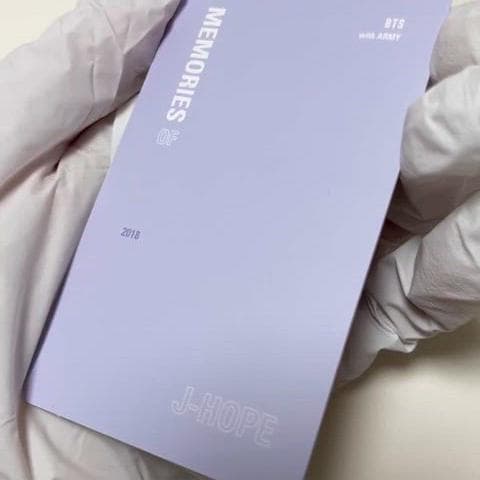 방탄 2018 메모리즈 포카 제이홉 호석 블루레이 3