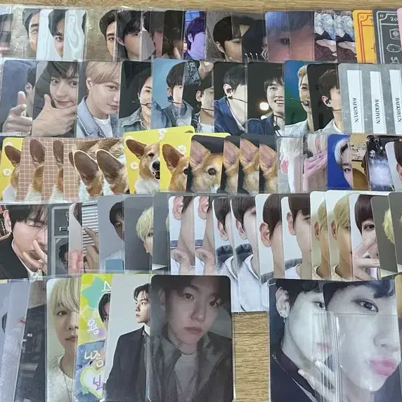 엑소 백현 찬열 수호 시우민 첸 카이 디오 세훈 바인더 포카 2