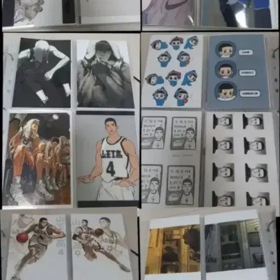 슬램덩크 산왕 이명헌 정우성 인형+포카 30장 3