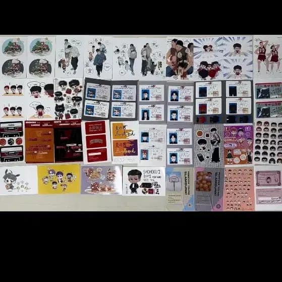 슬램덩크 산왕 이명헌 정우성 인형+포카 30장 7