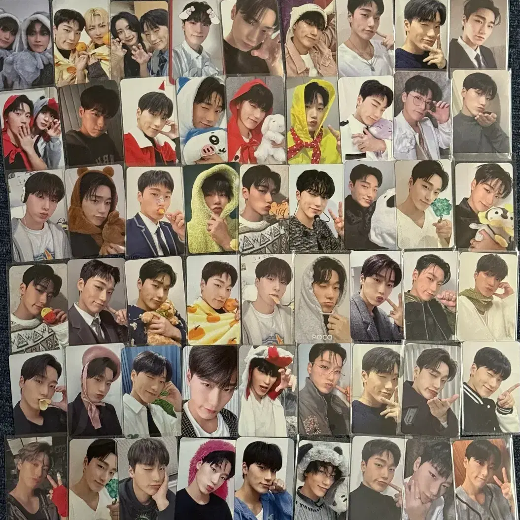 에이티즈 산 최산 미공포 포카 유닛 양도 메이크스타 헬로82 에이티니존 1