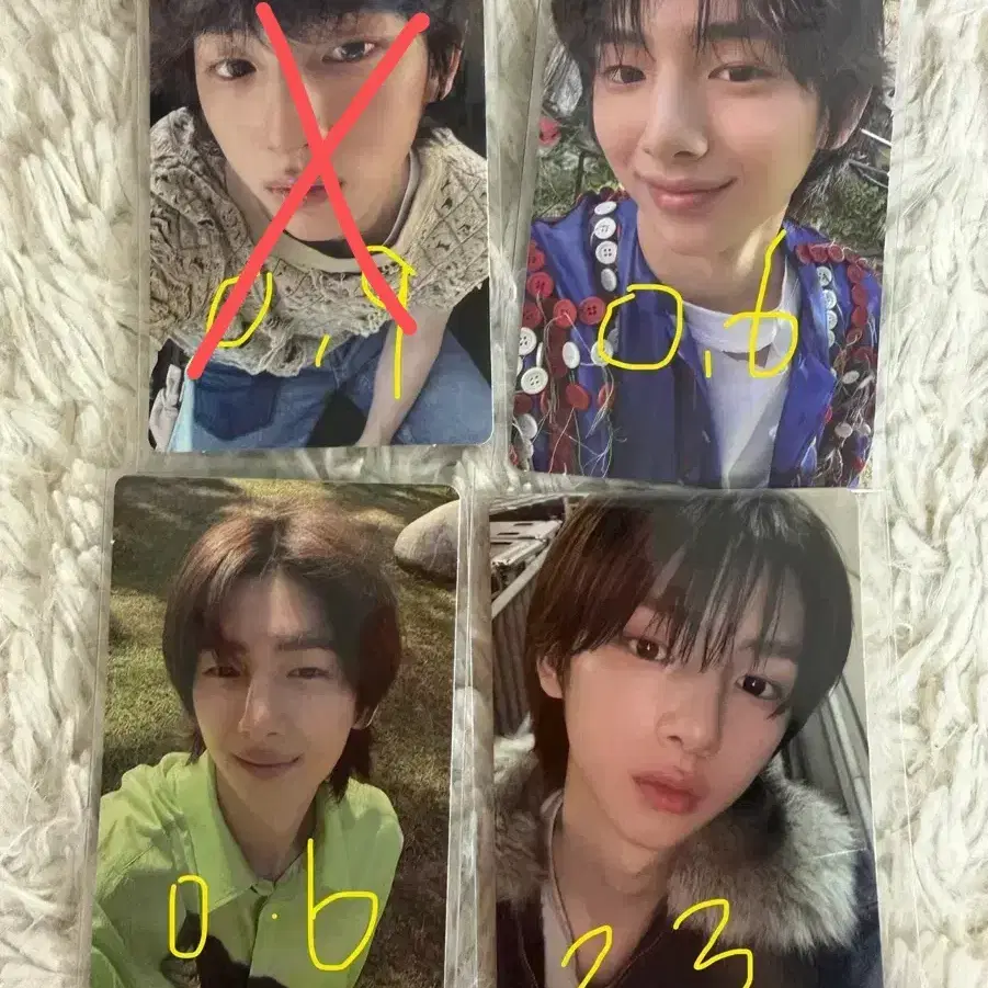 코르티스 주훈 포카 포토카드 판매 미공포 앨범 1